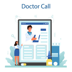 Physician or general healthcare doctor online service or platform