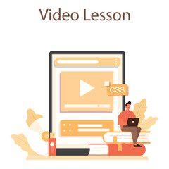 Website development online service or platform. Support and development