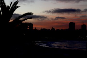 atardecer