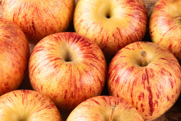 Detail of apple fruit close up