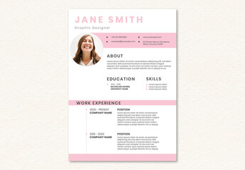 Creative Resume Design Template