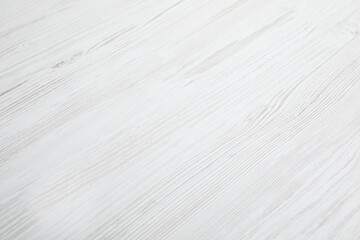 Texture of white wooden surface as background, closeup