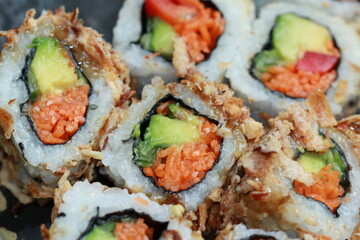 Californian rolls végétariens