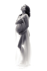 Fototapeta na wymiar Pregnant Maternity Art