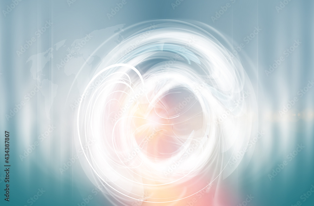 Poster abstract graphical background with light rays