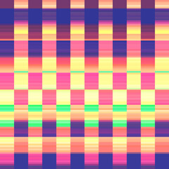 Bright seamless abstract pattern in retro style.