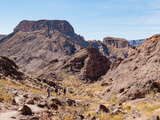 Hiking in the Arizona Hot Spring Trail