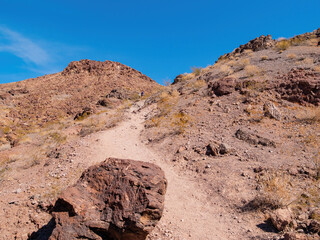 Hiking in the Arizona Hot Spring Trail