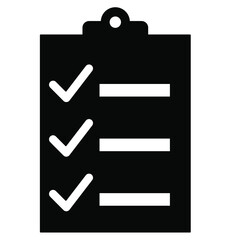 checklist icons. checklist symbol vector elements for infographic web.