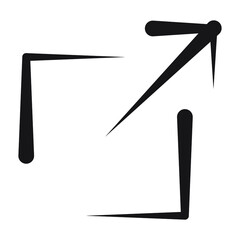 External Link icons. External Link symbol vector elements for infographic web.