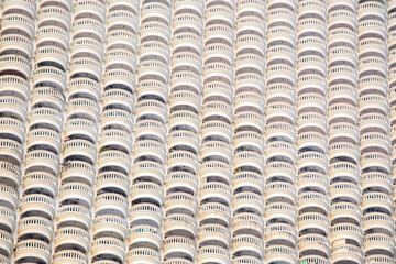 balcony pattern with background