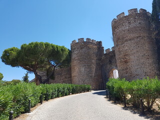 Fototapeta na wymiar Portões do castelo