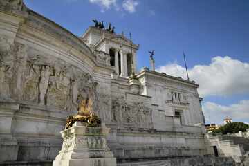 Altare della Patria (Monument to Vittorio Emanuele II) Roma, Italy, 07-13-2019