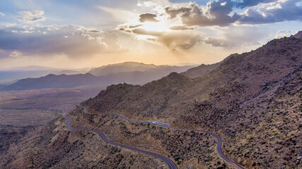Desert Sunset, Yarnell, AZ