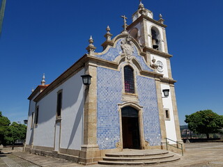 Obraz premium Igreja com azuleijos