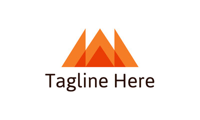 Letter W logo vector | Camping logo 