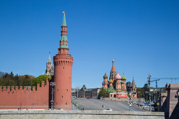 Obraz premium Kremlin.Moscow. Historical building of Moscow.