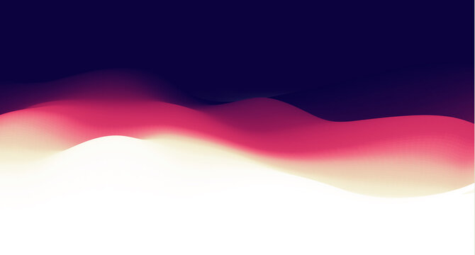 Purple Gradient Abstract Vector Illustration. Eps 10 Mesh Violet Background. Smooth Fluid Magenta Backdrop.