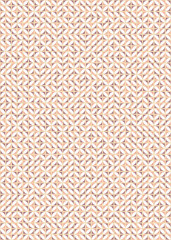 Abstract Geometric Pattern generative computational art illustration