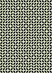 Abstract Geometric Pattern generative computational art illustration