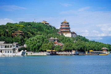 Beautiful Chinese Summer Palace scenery