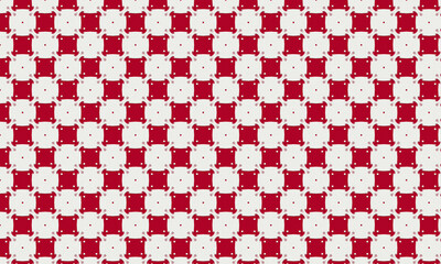 Fototapeta premium red and white pattern
