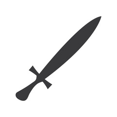 sword silhouette emblem