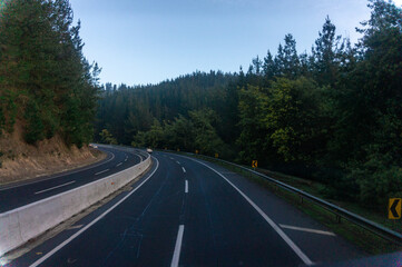 highway in the mountains