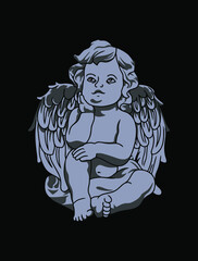 A statue is a free standing sculpture in which the realistic