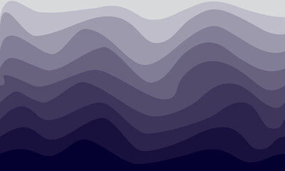 Modern wavy curve abstract presentation background