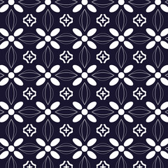 ornamental pattern blue