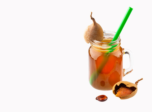 Tamarindus indica - Tamarind juice in a glass