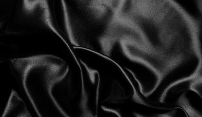 Obraz premium Black cloth texture background