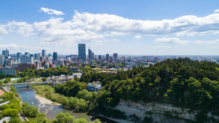 Fototapeta premium 仙台市全景