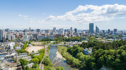 仙台市全景