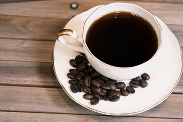 渋いイメージを出すコーヒータイム