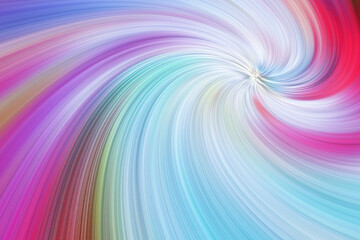 Colorful drawing vortex abstract background.