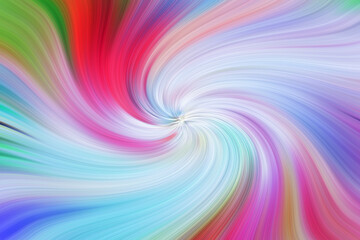 Obraz premium Colorful drawing vortex abstract background.