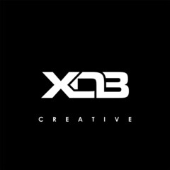 XDB Letter Initial Logo Design Template Vector Illustration