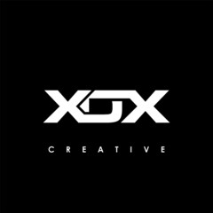 XDX Letter Initial Logo Design Template Vector Illustration