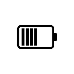battery icon set vector sign symbol
