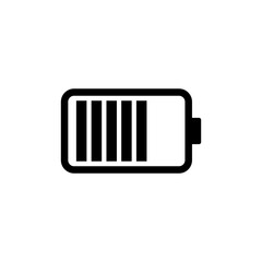 battery icon set vector sign symbol