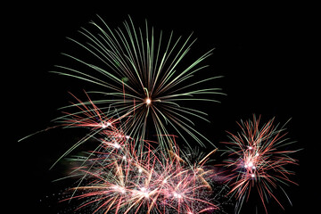 Feux d'artifices de 14 Juillet