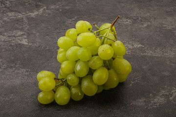 Sweet and tasty green grape