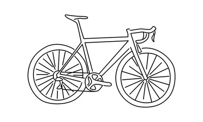 Mountain bike vector illustration design
