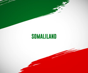 Happy independence day of Somaliland with creative watercolor splash background