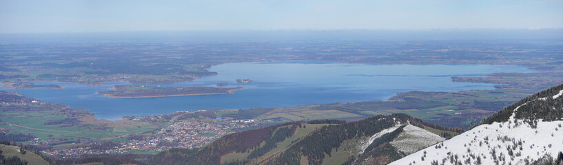 Obraz premium Winterwanderung zur Scheibenwand