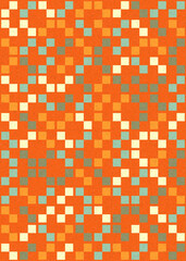Abstract Geometric Pattern generative computational art illustration