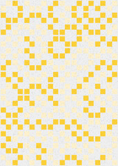 Abstract Geometric Pattern generative computational art illustration