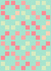 Abstract Geometric Pattern generative computational art illustration